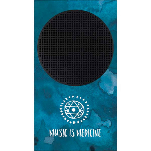 Music is Medicine Xbox Series S Console Skin